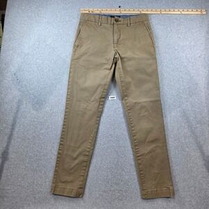 Banana Republic Mason Chino Mens 29x32 Khaki Tan Athletic Tapered Pants Cotton